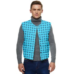 Pattern-123 Men s Button Up Puffer Vest	 by nateshop