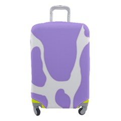 Cow Print, Aesthetic,violelilac, Animal, Purple, Simple Luggage Cover (small) by nateshop