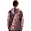 Peacock Dream, Fantasy, Flower, Girly, Peacocks, Pretty Women s Zipper Hoodie View2