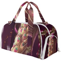 Peacock Dream, Fantasy, Flower, Girly, Peacocks, Pretty Burner Gym Duffel Bag by nateshop