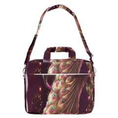 Peacock Dream, Fantasy, Flower, Girly, Peacocks, Pretty Macbook Pro 16  Shoulder Laptop Bag