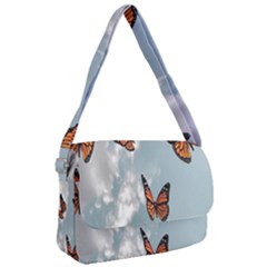 Aesthetic Butterfly , Butterflies, Nature, Courier Bag by nateshop