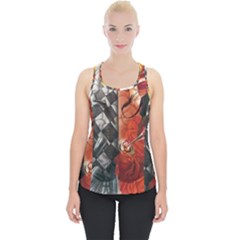 Left And Right Brain Illustration Splitting Abstract Anatomy Piece Up Tank Top by Bedest