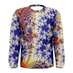 Psychedelic Colorful Abstract Trippy Fractal Mandelbrot Set Men s Long Sleeve T-shirt by Bedest
