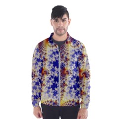 Psychedelic Colorful Abstract Trippy Fractal Mandelbrot Set Men s Windbreaker