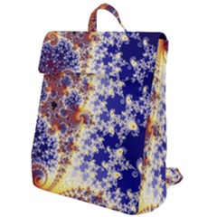 Psychedelic Colorful Abstract Trippy Fractal Mandelbrot Set Flap Top Backpack by Bedest