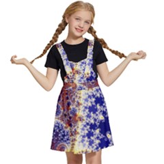 Psychedelic Colorful Abstract Trippy Fractal Mandelbrot Set Kids  Apron Dress by Bedest