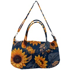 Flower Pattern Spring Removable Strap Handbag