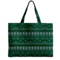 Christmas Knit Digital Zipper Mini Tote Bag View2