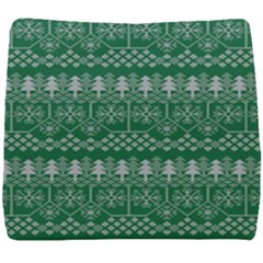 Christmas Knit Digital Seat Cushion by Mariart