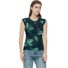 Foliage Women s Raglan Cap Sleeve T-Shirt