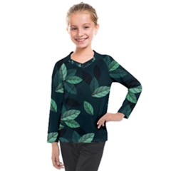 Foliage Kids  Long Mesh T-Shirt