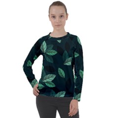 Foliage Women s Long Sleeve Raglan T-shirt