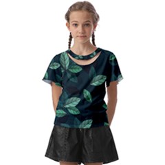 Foliage Kids  Front Cut T-shirt