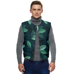 Foliage Men s Button Up Puffer Vest	