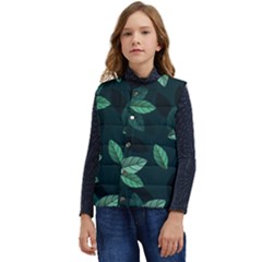 Foliage Kid s Button Up Puffer Vest	
