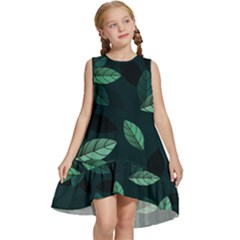 Foliage Kids  Frill Swing Dress