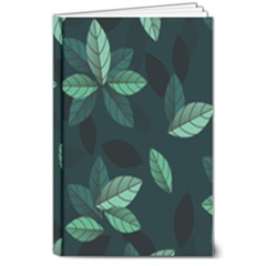 Foliage 8  x 10  Hardcover Notebook