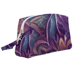 Abstract African Art Backdrop Wristlet Pouch Bag (large) by Proyonanggan