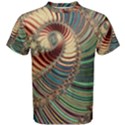 Fractal Strange Unknown Abstract Men s Cotton T-Shirt View1