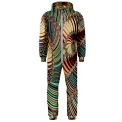 Fractal Strange Unknown Abstract Hooded Jumpsuit (men) by Proyonanggan