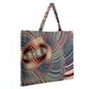 Fractal Strange Unknown Abstract Zipper Large Tote Bag View2