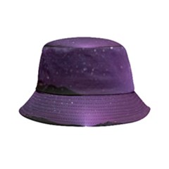 Dark Purple Aesthetic Landscape Inside Out Bucket Hat by Sarkoni