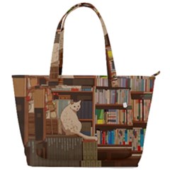 Library Aesthetic Back Pocket Shoulder Bag  by Sarkoni