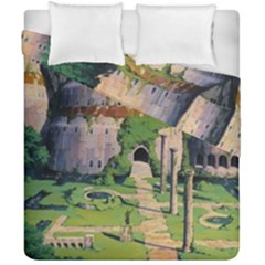 Painting Scenery Duvet Cover Double Side (california King Size) by Sarkoni