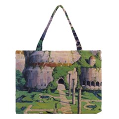 Painting Scenery Medium Tote Bag