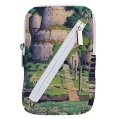 Painting Scenery Belt Pouch Bag (large) by Sarkoni