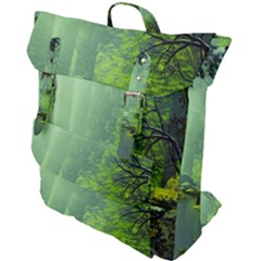 Trees Forest Artwork Nature Beautiful Landscape Buckle Up Backpack by Sarkoni