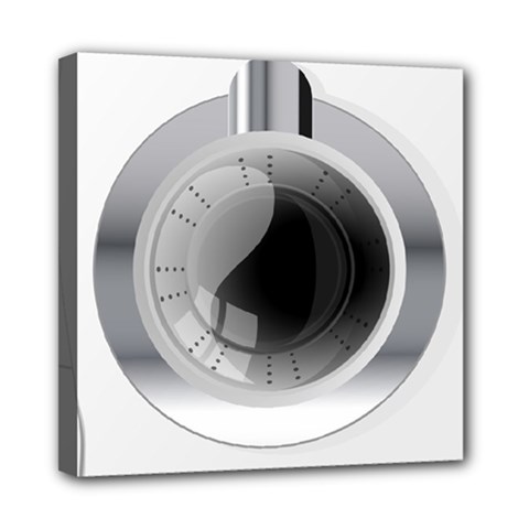 Washing Machines Home Electronic Mini Canvas 8  X 8  (stretched) by Sarkoni