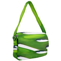 Golf Course Par Green Courier Bag by Sarkoni