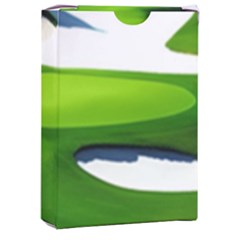 Golf Course Par Green Playing Cards Single Design (rectangle) With Custom Box by Sarkoni