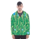 Golf Course Par Golf Course Green Men s Hooded Windbreaker View1