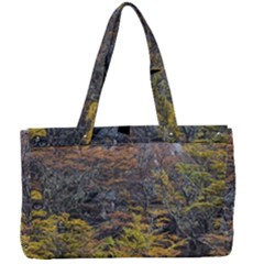 Wilderness Palette, Tierra Del Fuego Forest Landscape, Argentina Canvas Work Bag by dflcprintsclothing