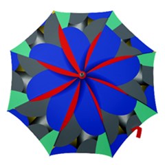 Abstract Circles, Art, Colorful, Colors, Desenho, Modern Hook Handle Umbrellas (Large)
