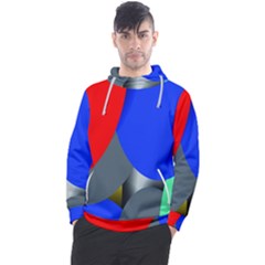 Abstract Circles, Art, Colorful, Colors, Desenho, Modern Men s Pullover Hoodie