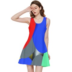 Abstract Circles, Art, Colorful, Colors, Desenho, Modern Inside Out Racerback Dress