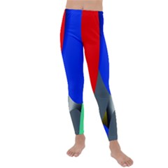 Abstract Circles, Art, Colorful, Colors, Desenho, Modern Kids  Lightweight Velour Leggings