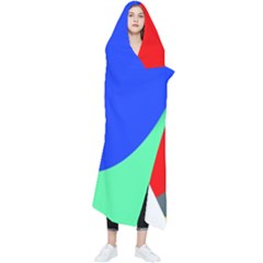 Abstract Circles, Art, Colorful, Colors, Desenho, Modern Wearable Blanket