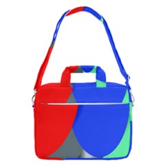 Abstract Circles, Art, Colorful, Colors, Desenho, Modern MacBook Pro 16  Shoulder Laptop Bag