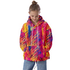 Abstract Design Calorful Kids  Oversized Hoodie by nateshop