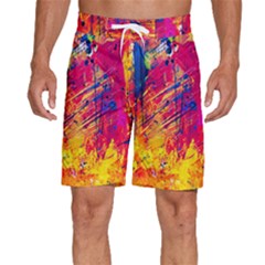 Abstract Design Calorful Men s Beach Shorts by nateshop