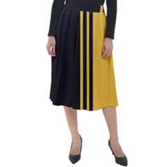 Abstract Design, Minimal, Abstract, Black, Desenho, Flat Classic Velour Midi Skirt  by nateshop