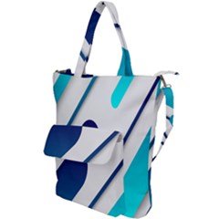 Abstract, Desenho, Flat, Google, Material Shoulder Tote Bag by nateshop