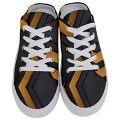 Black Gold Background, Golden Lines Background, Black Half Slippers