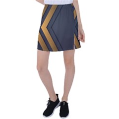 Black Gold Background, Golden Lines Background, Black Tennis Skirt