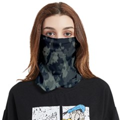 Comouflage,army Face Covering Bandana (Two Sides)